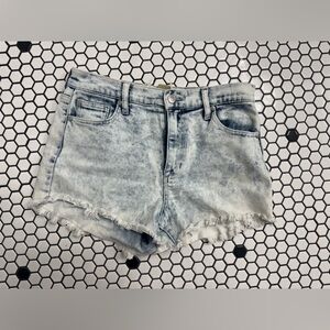 Altard state acid washed distressed hem Denim Shorts size 27 or 8